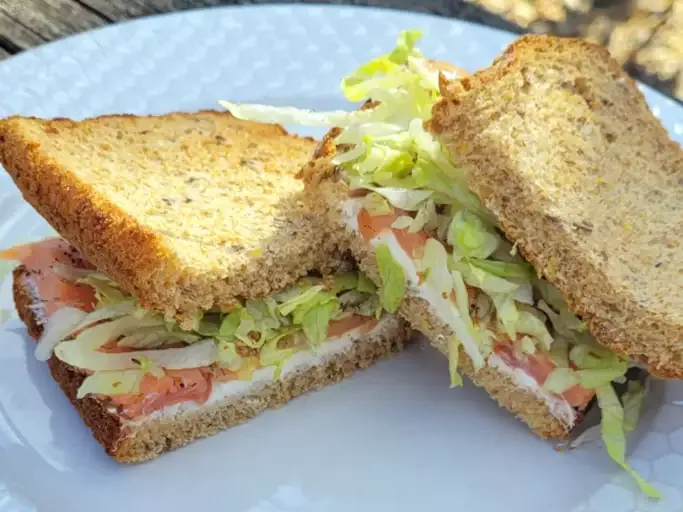 Smoked Salmon Sandwich