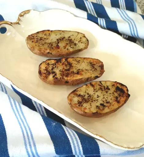 Grilled Greek Potatoes