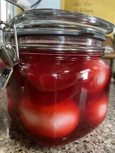 Quick Pickled Eggs and Beets