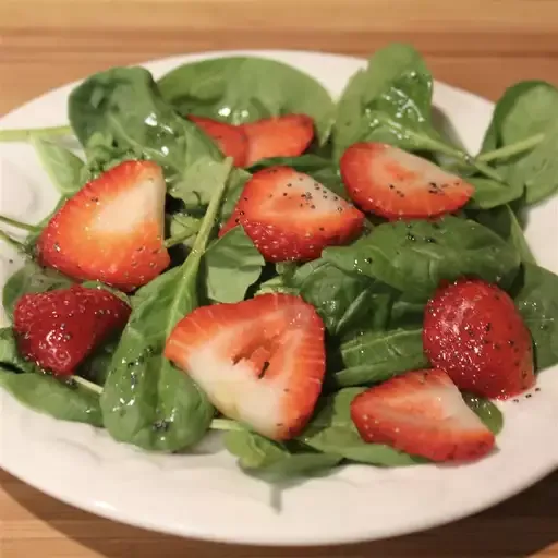 Spring Strawberry Spinach Salad