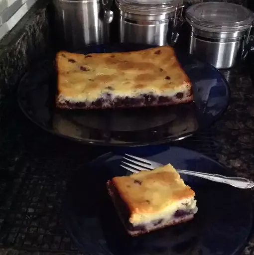 Blueberry Ricotta Squares