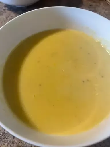 Cheesy Potato Leek Soup