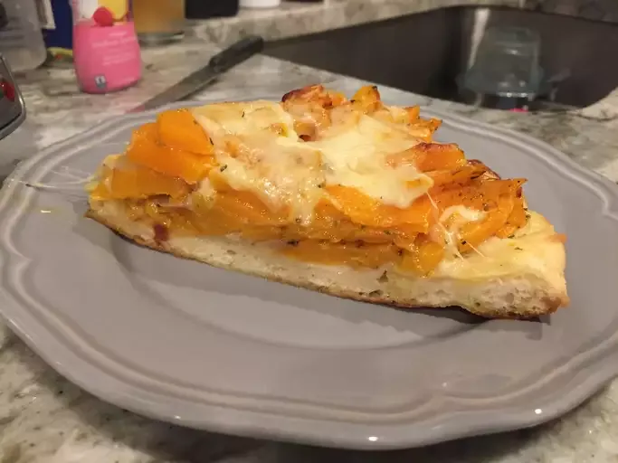 Butternut Squash Pizzas with Rosemary