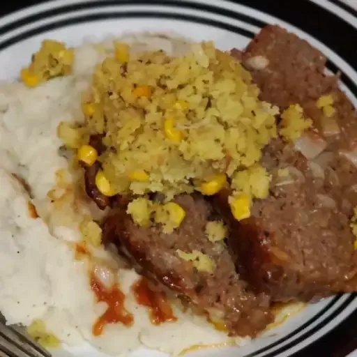 Brown Sugar Meatloaf with Ketchup Glaze