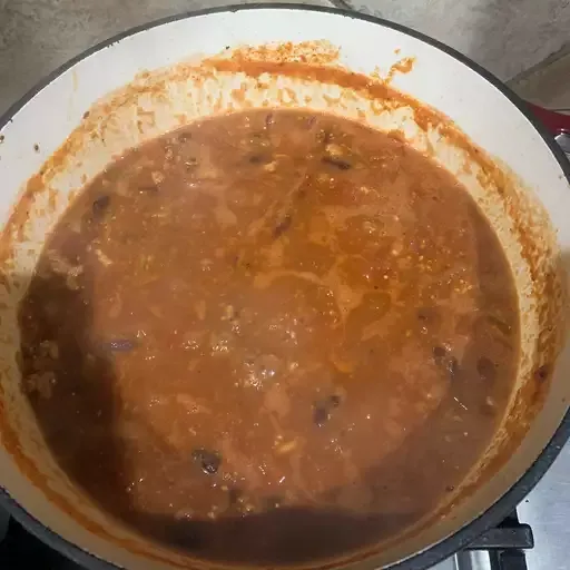 Quinoa, Bean, and Ground Turkey Chili