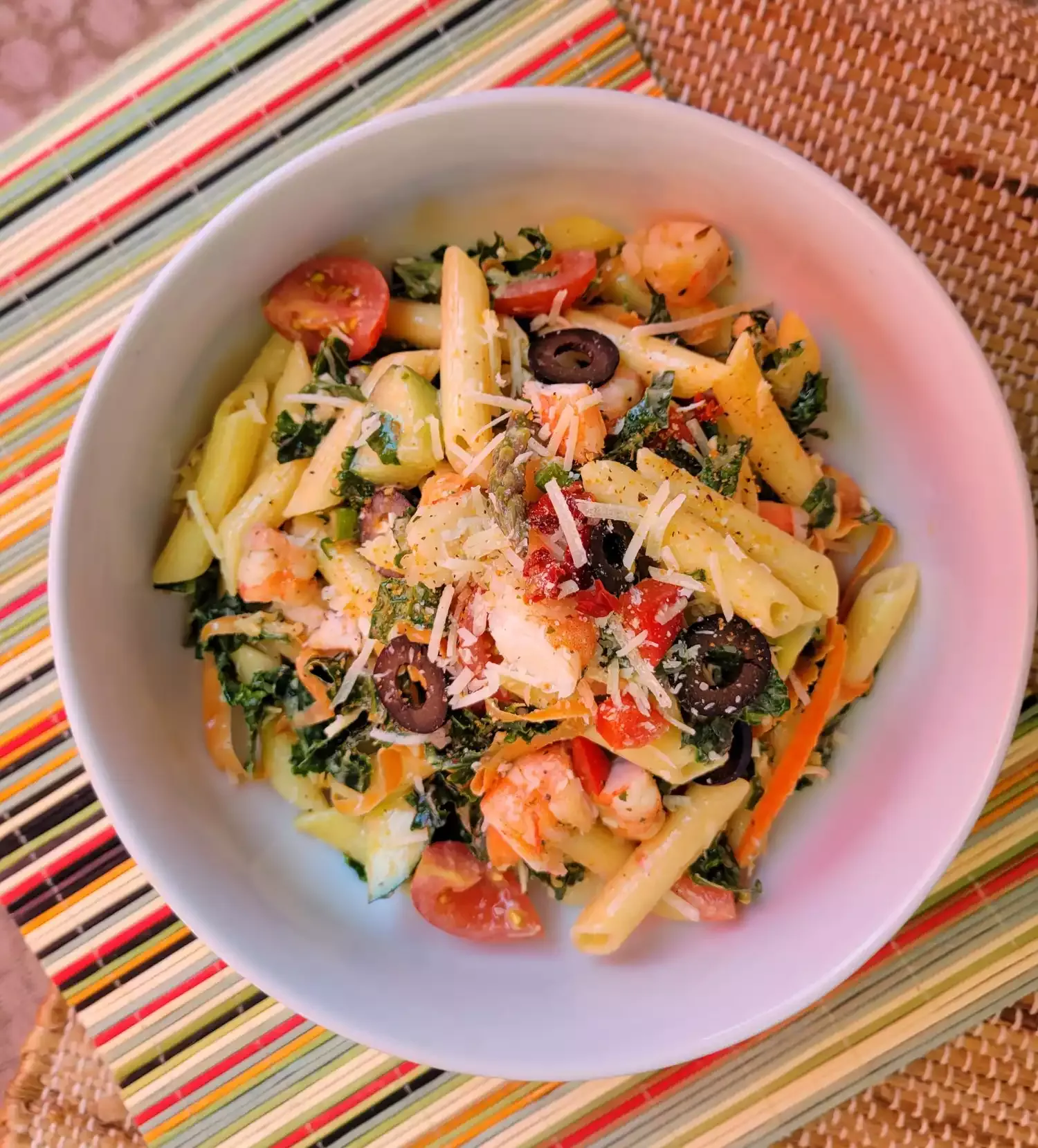 Kale Pasta Salad