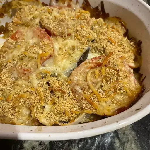 Eggplant and Tomato Casserole