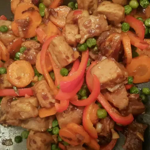 Stir-Fry Pork with Ginger