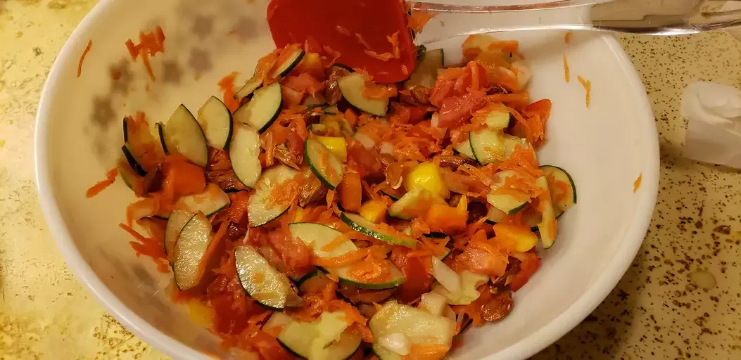 Cucumber-Carrot Salad