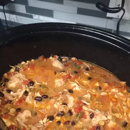 Slow Cooker Chicken Chili