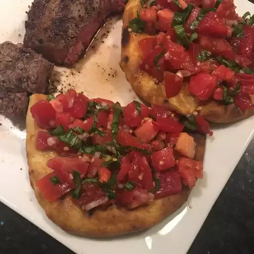 Bruschetta with Shallots