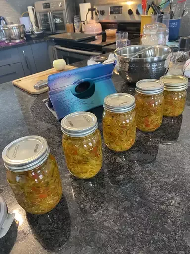 Sweet Zucchini Relish