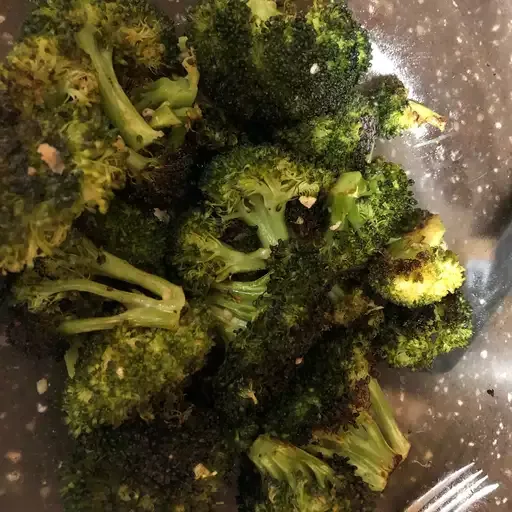 Roasted Garlic Lemon Broccoli