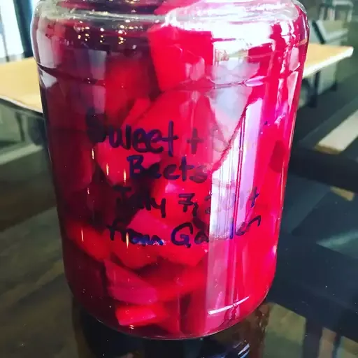 Sweet and Sour Pickled Beets