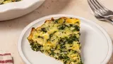 Crustless Spinach Quiche