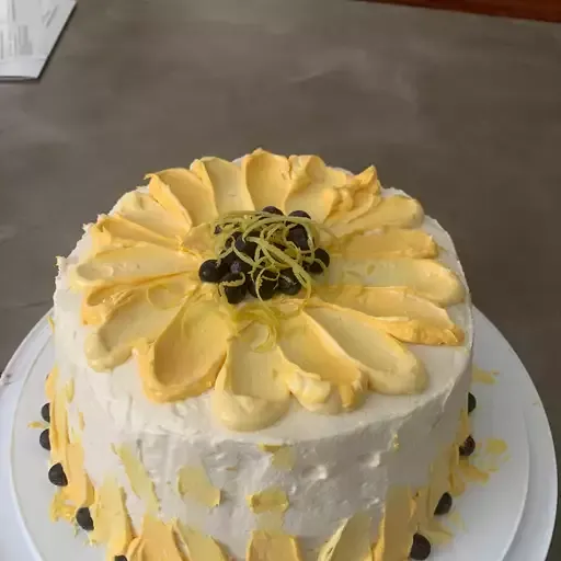 Easy Lemon Blueberry Layer Cake