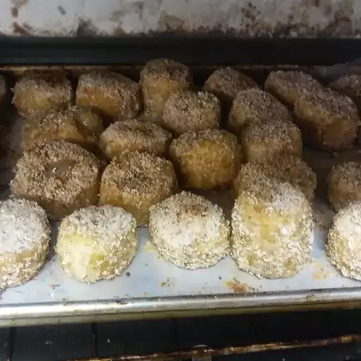 Baked Banana Fritters