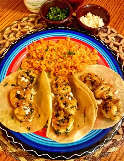 Cilantro Shrimp Tacos