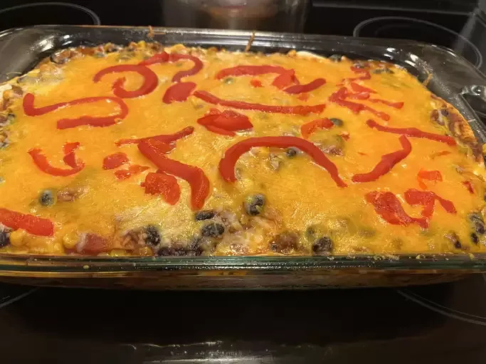 Mexican Quesadilla Casserole