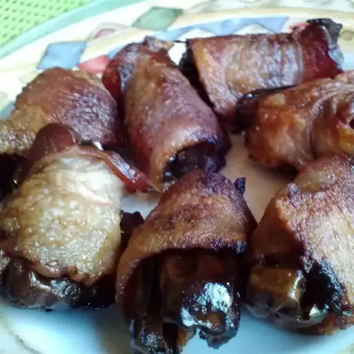 Bacon and Date Appetizer