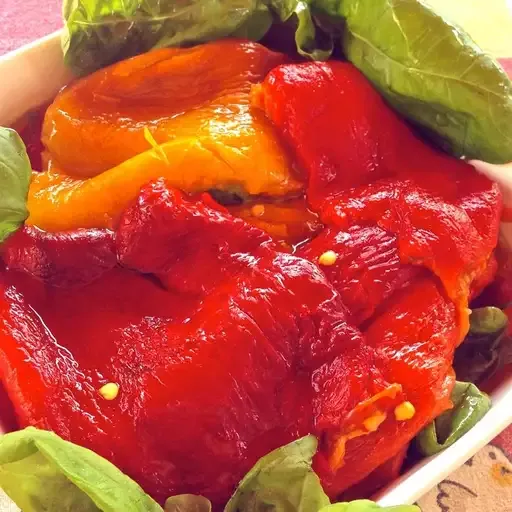 Roasted Peppers in Oil (Peperoni Arrostiti Sotto Olio)