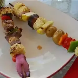 Marinated Barbequed Vegetables