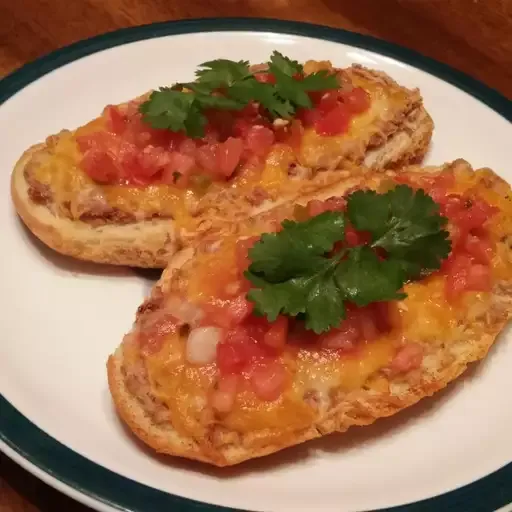 Traditional Mexican Molletes