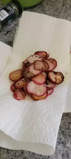 Sautéed Radishes