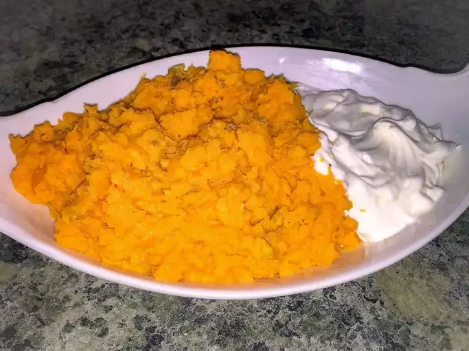 Curried Sweet Potato Mash