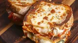 Lazy Chicken Parmesan Grilled Cheese