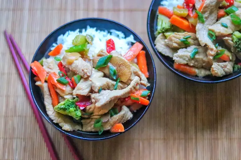 Stir-Fry Pork with Ginger