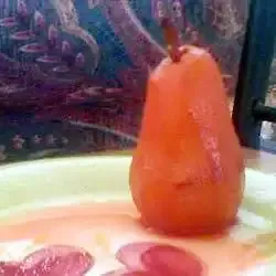 Blushing Cranberry Pears