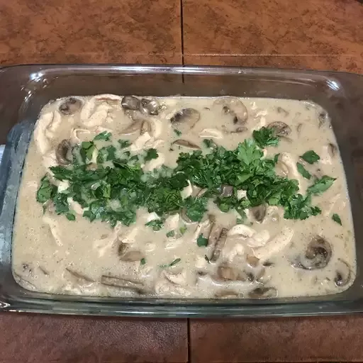 Delicious Chicken and Mushroom Casserole