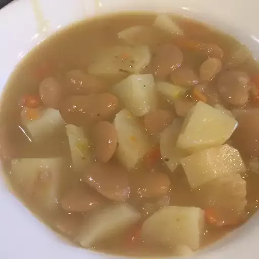 Luscious Lima Bean Soup