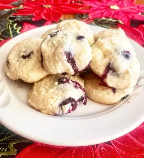 Blueberry Cheesecake Cookies