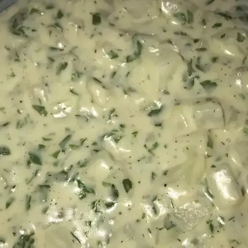 Kohlrabi with White Sauce