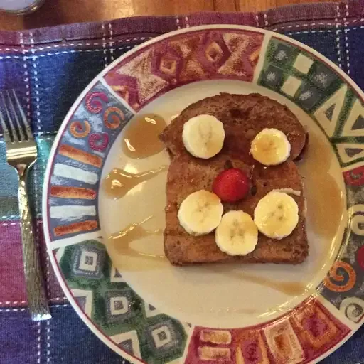 Banana and Nutella French Toast