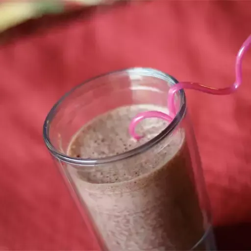 Chocolate Strawberry Banana Milkshake