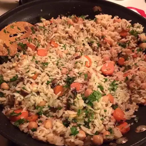 Home-Style Brown Rice Pilaf