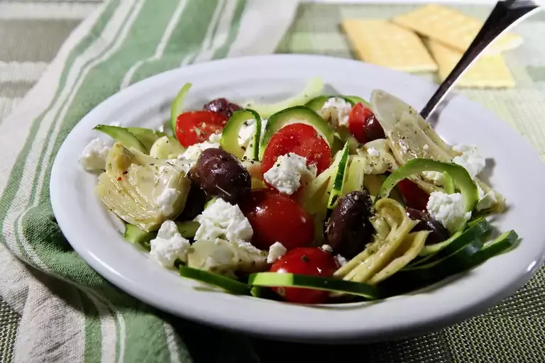 Mediterranean Zucchini Salad