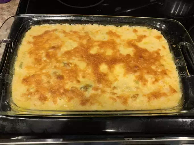 Broccoli Cheese Bake