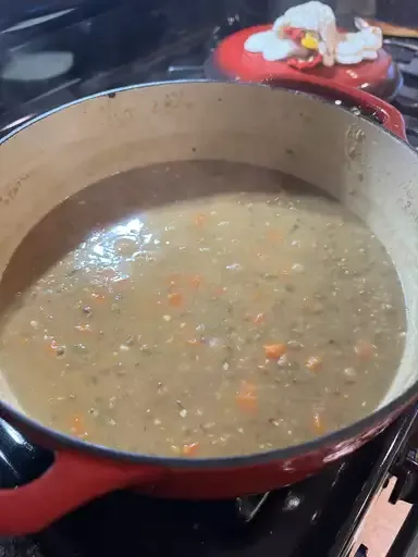 Lebanese-Style Red Lentil Soup