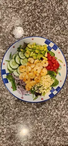 Summer Grilled Shrimp Salad