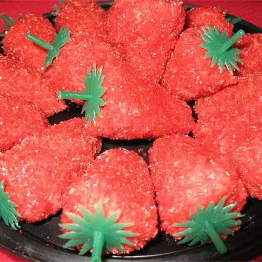 Strawberry Fruit Balls