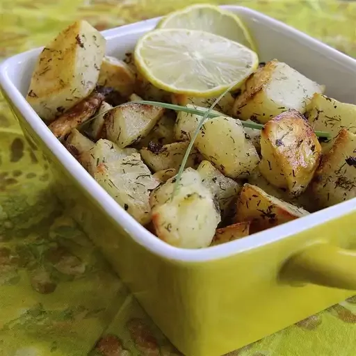 Laura's Lemon Roasted Potatoes