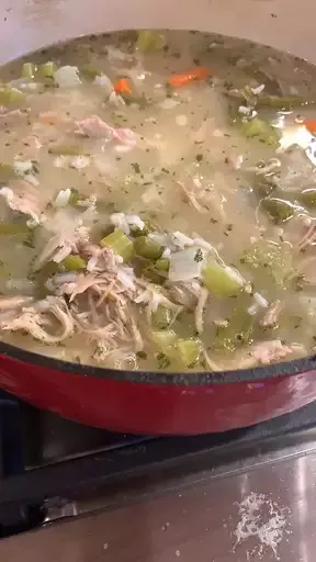 Classic Turkey and Rice Soup