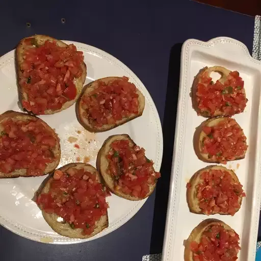 Bruschetta with Shallots