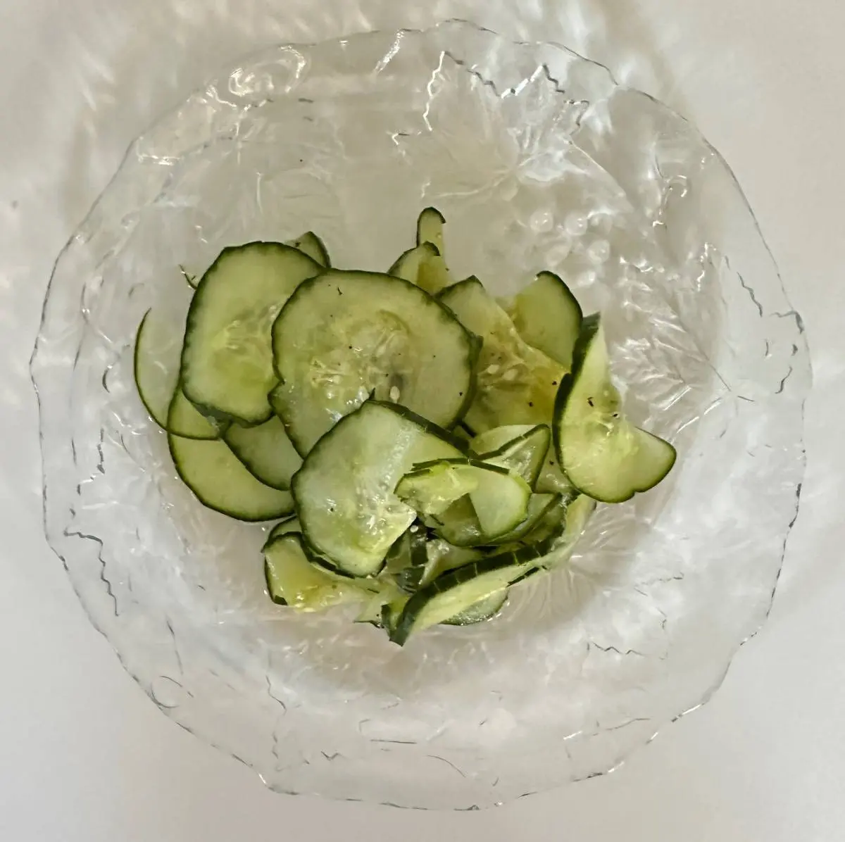 My Grandma's 4-Ingredient Cucumber Salad Is Embarrassingly Simple