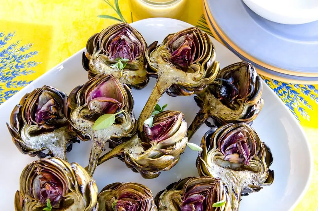 Grilled Artichokes